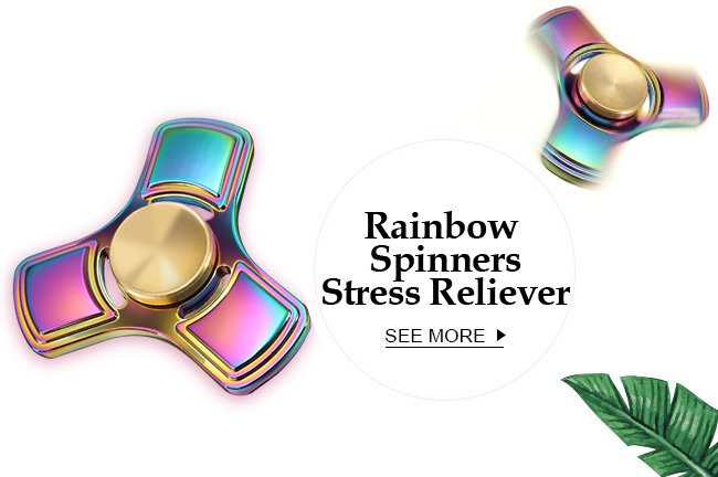 Rainbow Spinners Stress Reliever